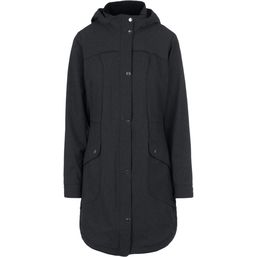Exofficio Women's Dark Gray Hooded Utility Jacket